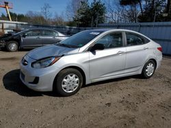 Salvage cars for sale at Lyman, ME auction: 2013 Hyundai Accent GLS