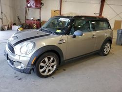 Salvage cars for sale at Center Rutland, VT auction: 2010 Mini Cooper S Clubman