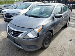 Salvage cars for sale at Bridgeton, MO auction: 2016 Nissan Versa S