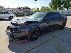 Salvage cars for sale at Sacramento, CA auction: 2019 Dodge Charger Scat Pack