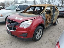 Chevrolet Equinox LT salvage cars for sale: 2013 Chevrolet Equinox LT