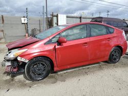 Salvage cars for sale from Copart Los Angeles, CA: 2015 Toyota Prius