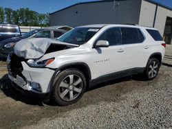 Salvage cars for sale at Spartanburg, SC auction: 2018 Chevrolet Traverse LT
