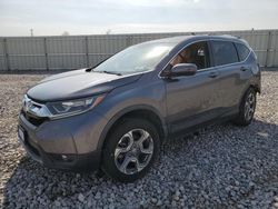 Vehiculos salvage en venta de Copart Wayland, MI: 2018 Honda CR-V EX