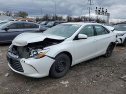 Vehiculos salvage en venta de Copart Columbus, OH: 2017 Toyota Camry LE