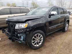 Salvage cars for sale from Copart Elgin, IL: 2015 Jeep Grand Cherokee Limited