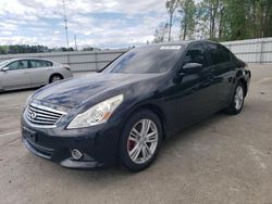 Vehiculos salvage en venta de Copart Dunn, NC: 2013 Infiniti G37