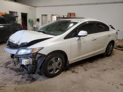 Salvage cars for sale from Copart Ontario Auction, ON: 2013 Honda Civic Touring
