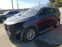 Salvage cars for sale from Copart Rancho Cucamonga, CA: 2016 KIA Sorento LX