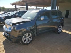 Vehiculos salvage en venta de Copart Tanner, AL: 2018 Jeep Renegade Limited