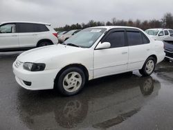 Salvage cars for sale from Copart Brookhaven, NY: 2001 Toyota Corolla CE