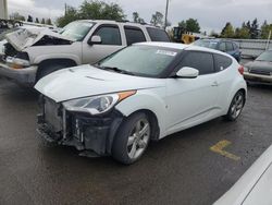 Salvage cars for sale at Woodburn, OR auction: 2012 Hyundai Veloster