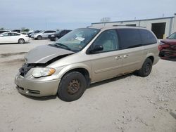 Salvage cars for sale at Kansas City, KS auction: 2007 Chrysler Town & Country LX