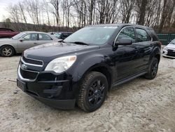 Salvage cars for sale from Copart Candia, NH: 2013 Chevrolet Equinox LS