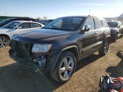 Salvage cars for sale at Brighton, CO auction: 2011 Jeep Grand Cherokee Overland