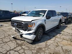Salvage cars for sale from Copart Woodhaven, MI: 2022 Ford F150 Supercrew