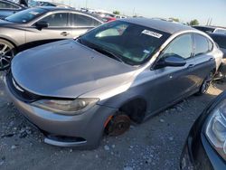 Salvage cars for sale from Copart Haslet, TX: 2015 Chrysler 200 S