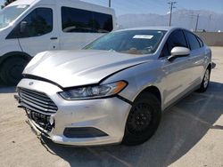 Salvage cars for sale at Rancho Cucamonga, CA auction: 2013 Ford Fusion S