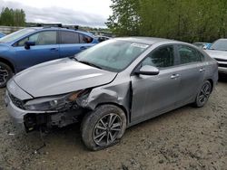 Salvage cars for sale from Copart Arlington, WA: 2022 KIA Forte FE