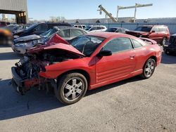 Salvage cars for sale at Kansas City, KS auction: 2002 Mitsubishi Eclipse GT