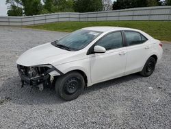 Salvage cars for sale from Copart Gastonia, NC: 2017 Toyota Corolla L