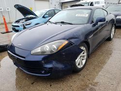 Salvage cars for sale at Pekin, IL auction: 2008 Hyundai Tiburon GS