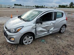 Salvage cars for sale at Houston, TX auction: 2019 Chevrolet Spark LS