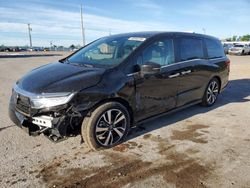 Salvage cars for sale at Oklahoma City, OK auction: 2024 Honda Odyssey Touring