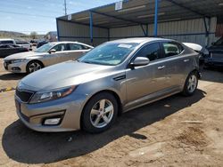 Salvage cars for sale from Copart Colorado Springs, CO: 2015 KIA Optima LX