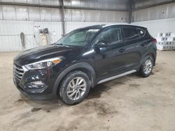 Salvage cars for sale at Des Moines, IA auction: 2017 Hyundai Tucson Limited