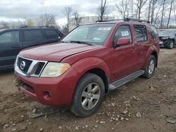 Salvage cars for sale from Copart Central Square, NY: 2008 Nissan Pathfinder S