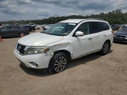Salvage cars for sale from Copart Greenwell Springs, LA: 2013 Nissan Pathfinder S