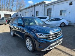 Salvage cars for sale at London, ON auction: 2021 Volkswagen Atlas SEL