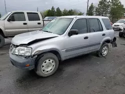 Salvage cars for sale at Denver, CO auction: 2001 Honda CR-V LX