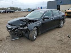 Salvage cars for sale at Woodhaven, MI auction: 2017 KIA Optima LX