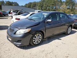Salvage cars for sale from Copart Seaford, DE: 2009 Toyota Corolla Base