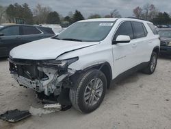 Salvage cars for sale at Madisonville, TN auction: 2022 Chevrolet Traverse LT