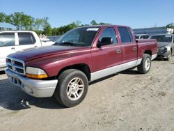 Salvage cars for sale at Spartanburg, SC auction: 2003 Dodge Dakota Quad SLT