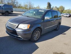 Salvage cars for sale from Copart Portland, OR: 2013 Chrysler Town & Country Touring L