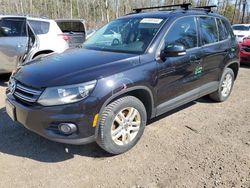 Salvage cars for sale at Bowmanville, ON auction: 2013 Volkswagen Tiguan S