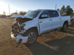 Vehiculos salvage en venta de Copart Denver, CO: 2018 Toyota Tundra Crewmax 1794