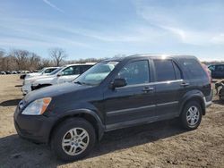 Honda CR-V EX salvage cars for sale: 2002 Honda CR-V EX