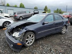 Salvage cars for sale from Copart Portland, OR: 2003 Mercedes-Benz C 230K Sport Sedan