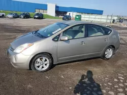 Salvage cars for sale at Woodhaven, MI auction: 2008 Toyota Prius