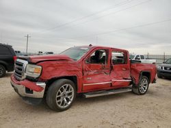 Salvage cars for sale from Copart Andrews, TX: 2014 GMC Sierra C1500 SLT