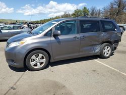 Salvage cars for sale from Copart Brookhaven, NY: 2013 Toyota Sienna LE