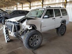 Salvage cars for sale from Copart Phoenix, AZ: 1999 Jeep Cherokee SE