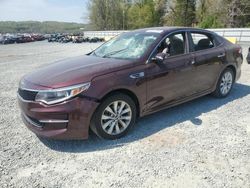 Salvage cars for sale at Concord, NC auction: 2017 KIA Optima LX