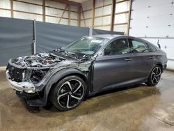 Salvage cars for sale at Columbia Station, OH auction: 2020 Honda Accord Sport