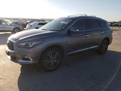 Infiniti salvage cars for sale: 2017 Infiniti QX60